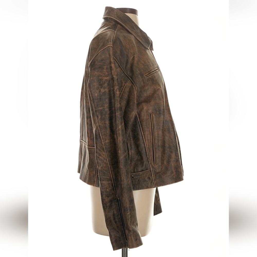 Rebalance Leather Jacket‎ Small - Picture 3 of 8